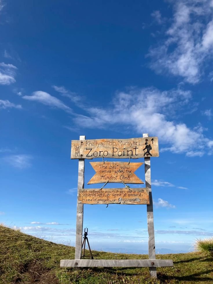 Khaliya Top trek meadow near Munsiyari with Himalayan mountain views